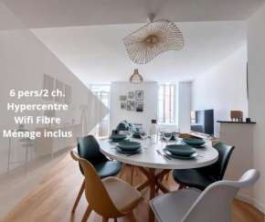Le Nordique - 2 chambres - Fibre Wifi - Netflix - Ménage inclus
